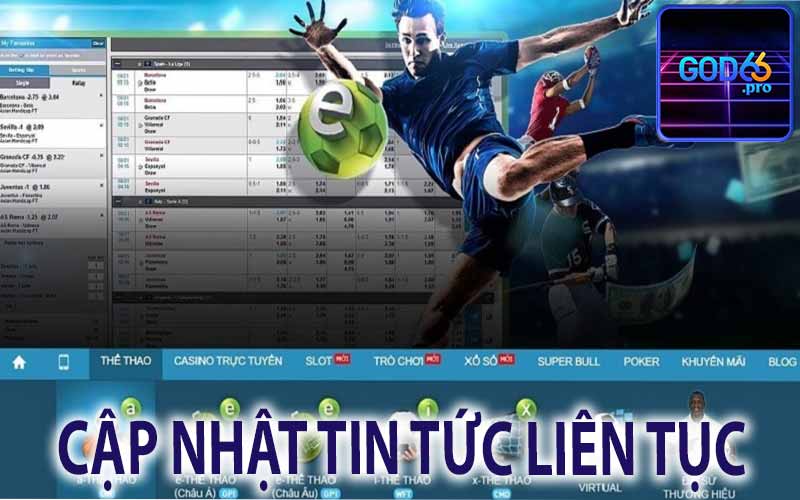 Cập Nhật Tin Tức Thể Thao God66 Liên Tục